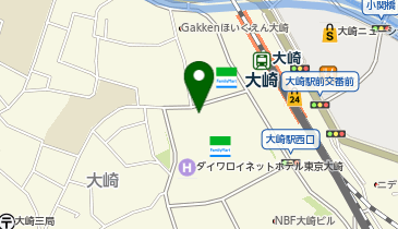 ThinkParkTower自転車・バイク駐車場の地図画像