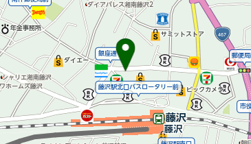 エコステーション21 サンパール藤沢指定駐輪場[バイク]の地図画像