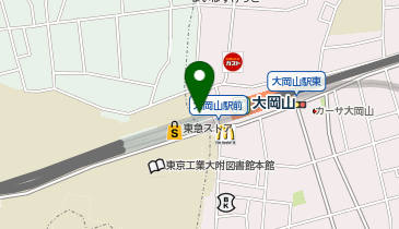 エコステーション21 大岡山駅前駐輪場[バイク]の地図画像