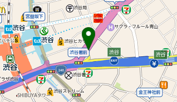 エコステーション21 金王坂中央第一自転車駐車場の地図画像