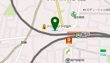 エコステーション21 坂戸ラ・サルーテビル駐輪場[自転車]の地図画像