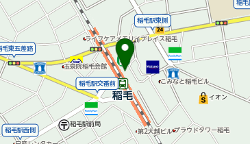 エコステーション21 ペリエ稲毛駐輪場[自転車]の地図画像