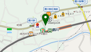 EcoStation21 Odakyu OX鶴川店指定駐輪場[自転車]の地図画像