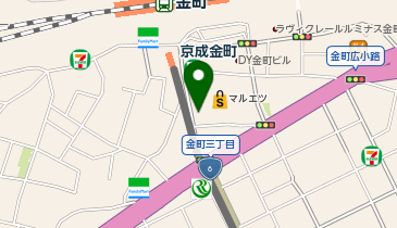 ヴィナシス金町ブライトコート駐輪場[バイク]の地図画像