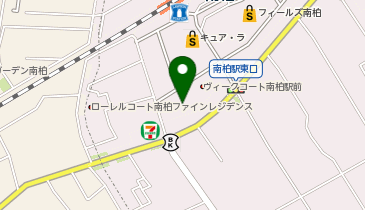 南柏駅東口第一駐輪場[バイク]の地図画像