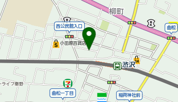 エコステーション21 小田急マルシェ渋沢[自転車]の地図画像