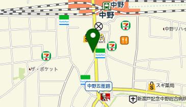 EcoStation21 中野マルイ駐輪場[バイク]の地図画像