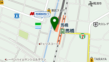 エコステーション21 馬橋ステーションモール駐輪場[自転車]の地図画像