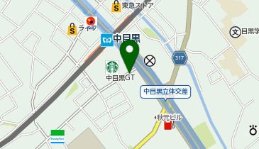 エコステーション21 中目黒GS第1ビル駐輪場[自転車]の地図画像