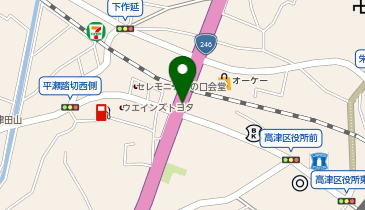武蔵溝ノ口駅南口周辺自転車等駐車場第5施設[バイク]の地図画像