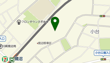 鷺沼駅周辺自転車等駐車場第2施設[バイク]の地図画像