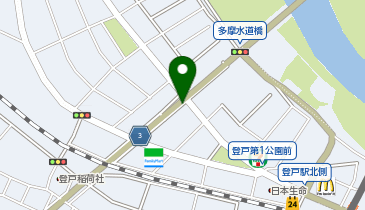 登戸駅周辺自転車等駐車場第6施設[バイク]の地図画像