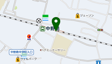 中野島駅周辺自転車等駐車場第1施設[バイク]の地図画像