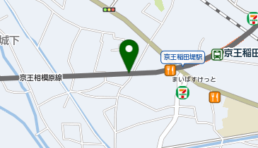 京王稲田堤駅周辺自転車等駐車場第2施設[バイク]の地図画像