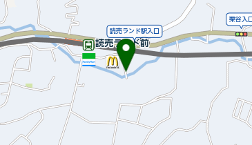 読売ランド前駅周辺自転車等駐車場第2施設[バイク]の地図画像
