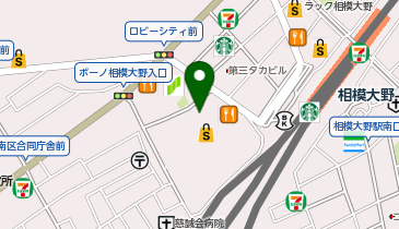 エコステーション21 ボーノ相模大野ショッピングセンター駐輪場[バイク]の地図画像