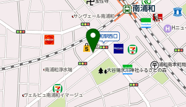 エコステーション21 まるひろ南浦和SC駐輪場[バイク]の地図画像