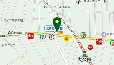 エコステーション21 大久保駅前駐輪場[バイク]の地図画像