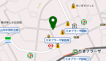 EcoStation21 東急百貨店たまプラーザ店駐輪場[バイク]の地図画像