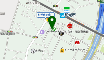 エコステーション21 埼玉りそな銀行和光支店駐輪場[自転車]の地図画像