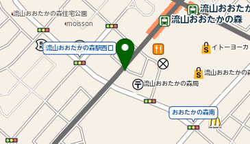 EcoStation21 流山おおたかの森S・C ANNEX1駐輪場[自転車]の地図画像