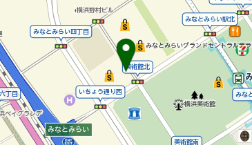 EcoStation21 プライムギャラリーみなとみらい駐輪場[バイク]の地図画像