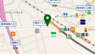 橋本2丁目駐輪場[自転車]の地図画像