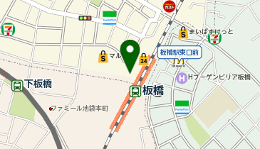 板橋駅自転車駐車場[バイク]の地図画像