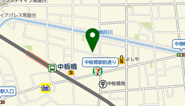中板橋駅東自転車駐車場[バイク]の地図画像