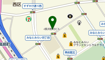 EcoStation21 横浜野村ビル駐輪場[バイク]の地図画像