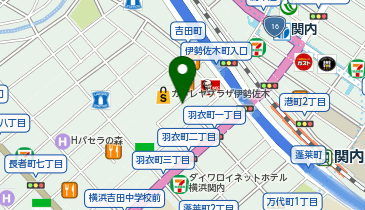 EcoStation21 イセザキ・モール駐輪場[自転車]の地図画像