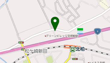 エコステーション21 北柏駅北口駐輪場[バイク]の地図画像