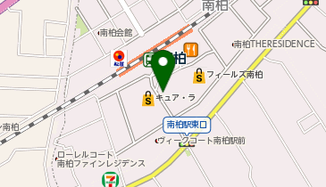 エコステーション21 南柏駅東口駐輪場[バイク]の地図画像