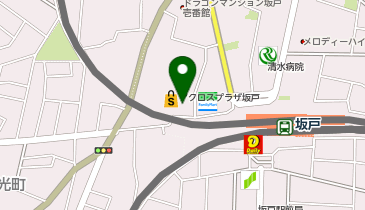 エコステーション21 アクロスプラザ坂戸駐輪場[自転車]の地図画像