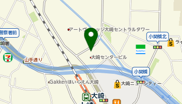 エコステーション21 大崎センタービル駐輪場[自転車]の地図画像