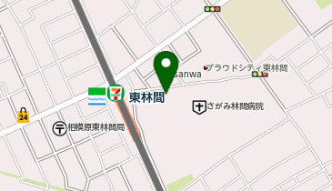 エコステーション21 東林間東急ストア駐輪場[バイク]の地図画像