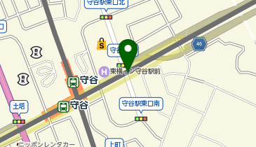 エコステーション21 守谷駅東口駐輪場[自転車]の地図画像