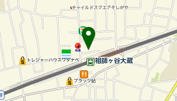 パーラーミツボシ祖師谷店駐輪場[バイク]の地図画像