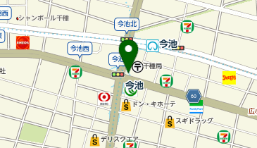 エコステーション21 千種郵便局駐輪場[バイク]の地図画像