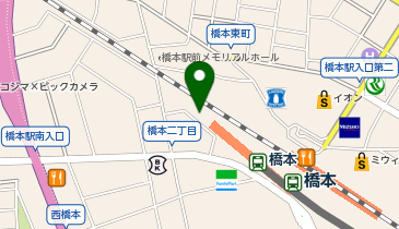 橋本駅南口第2自転車駐車場[バイク]の地図画像