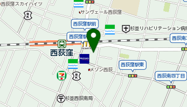 エコステーション21 西荻窪駅南口駐輪場[バイク]の地図画像