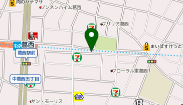 江戸川区葛西駅東2号駐輪場[バイク]の地図画像