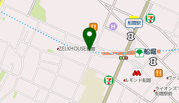 江戸川区船堀駅西2号駐輪場[バイク]の地図画像