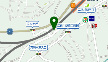 二俣川駅自転車駐車場の地図画像