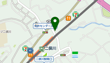 二俣川駅第四自転車駐車場[バイク]の地図画像