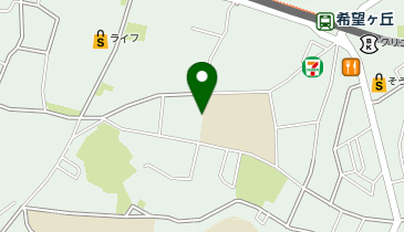 希望ヶ丘駅南口第二自転車駐車場[バイク]の地図画像