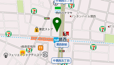 エコステーション21 マツモトキヨシ葛西駅前店駐輪場[バイク]の地図画像