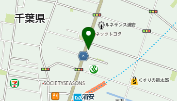 EcoStation21サミットストア浦安駅北口店駐輪場[自転車]の地図画像