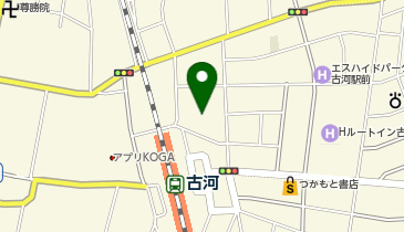 古河駅東口駐輪場[自転車]の地図画像