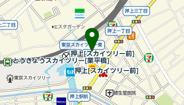 京成サイクルパーク押上駅前[自転車]の地図画像